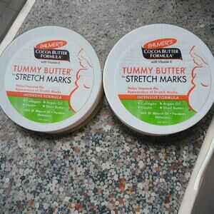 PACK OF 2- Palmer's Cocoa Butter Formula Tummy Butter for Stretch Marks  4.4oz‎